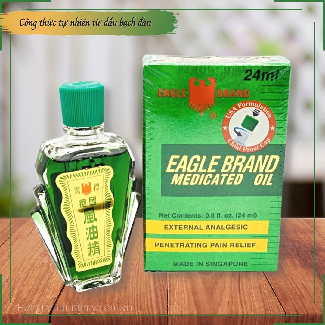 Dầu gió xanh Eagle Brand 24ml
