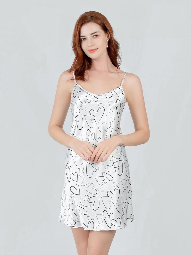 Đầm ngủ ngắn vera có hỗ trợ đổi size