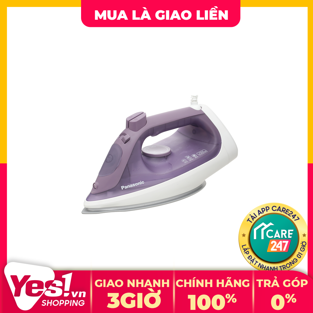 Bàn ủi hơi nước panasonic ni-s630vra 2400w - bảo hành chính hãng - voucher 10% lên đến 800k
