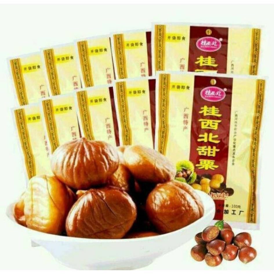Hạt Dẻ Tẩm Mật Ong Trùng Khánh 100g