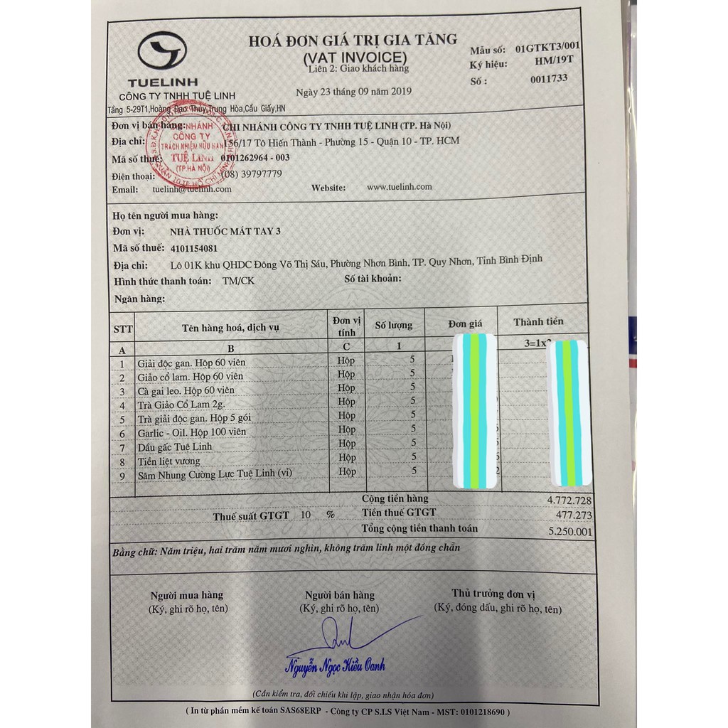[HCM]Viên Giảo Cổ Lam Tuệ Linh( hộp /60 viên)