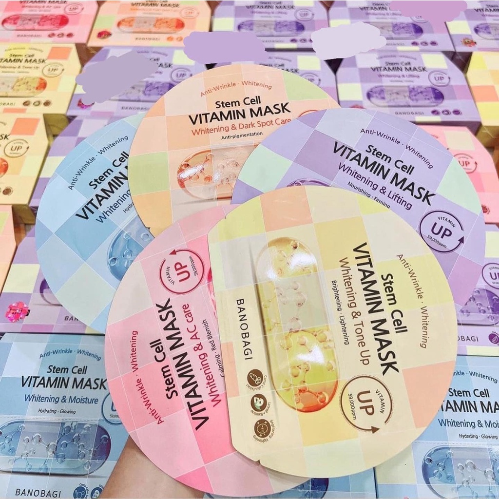 Banobagi - Mặt Nạ Cấp Ẩm Phục Hồi Lẻ 1 Miếng
