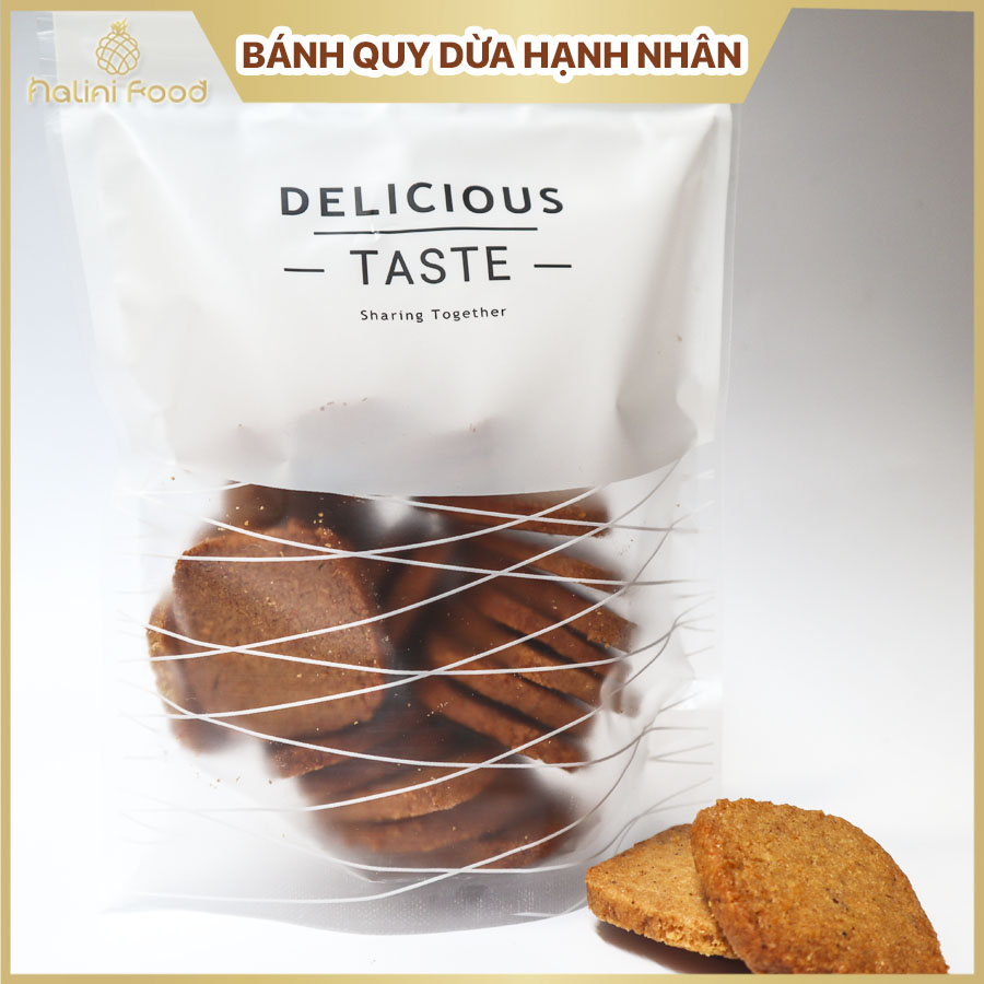 Bánh quy dừa hạnh nhân ít ngọt - 200GR