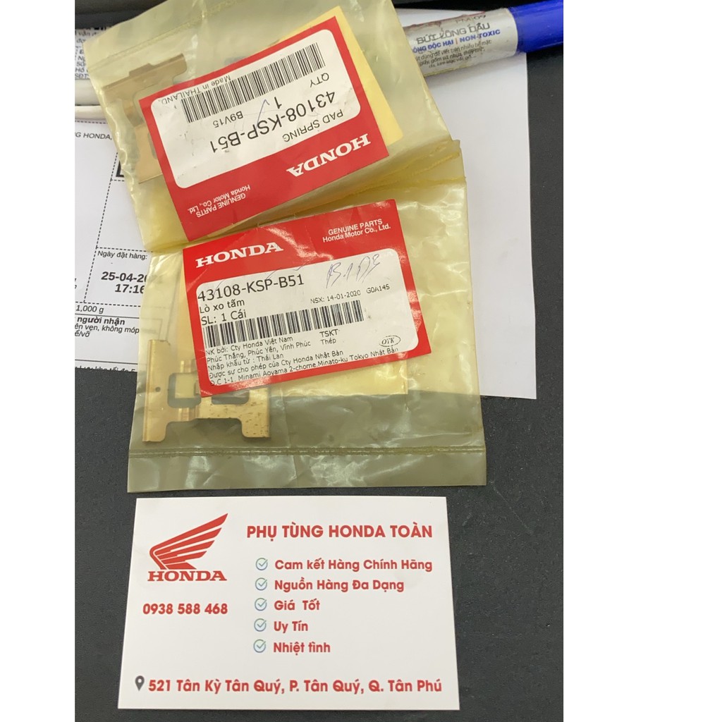 Lưỡi gà heo dầu sau winner / msx zin honda