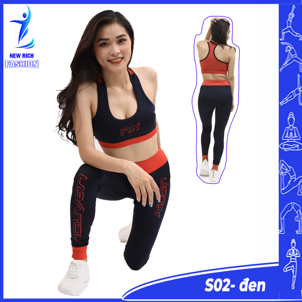 >> SO SÁNH GIÁ ĐỒ TẬP GYM NỮ TÂN BÌNH | Shopee Lazada Sendo Tiki 68 Đồ tập gym nữ cao cấp thiết kế chuyên dụng, chất vải co giãn 4 chiều, thấm hút mồ hôi tốt