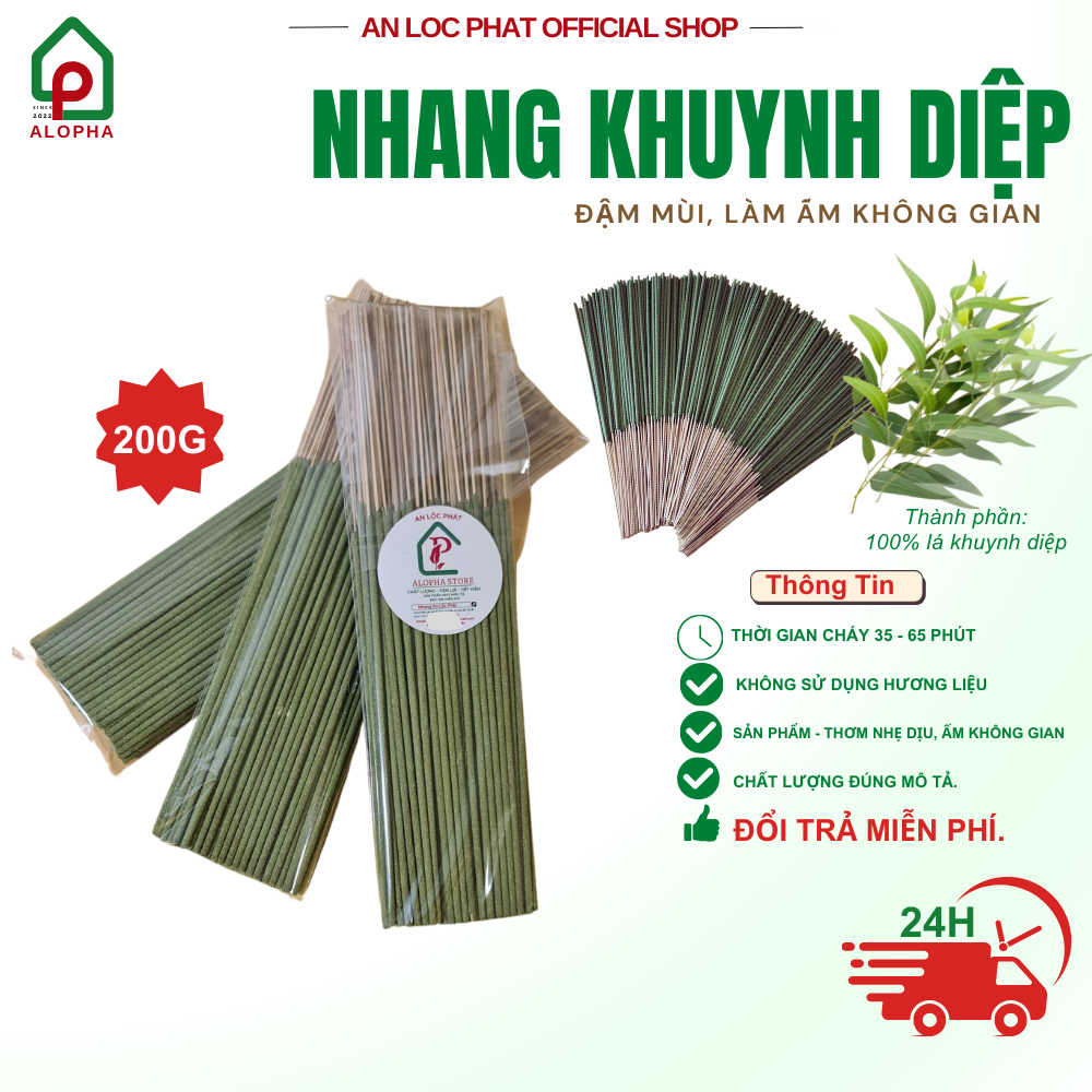 [Gói 200gr] Nhang Khuynh Diệp - An Lộc Phát