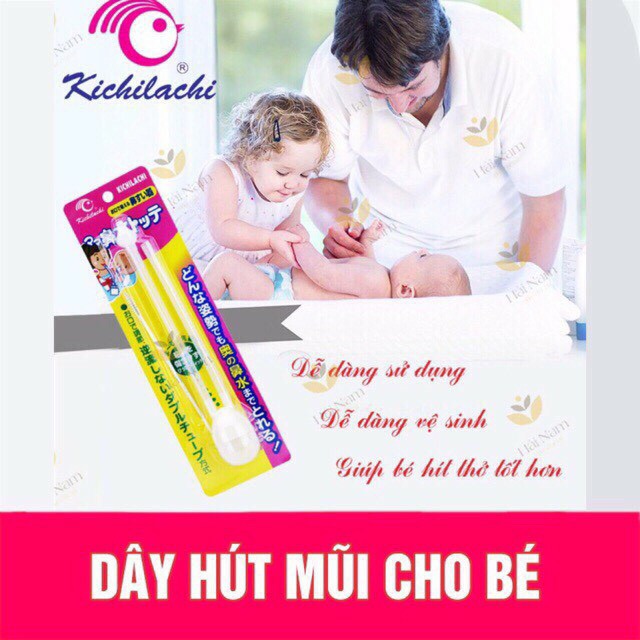 Dụng cụ hút mũi cho bé, hút mũi Kichilachi