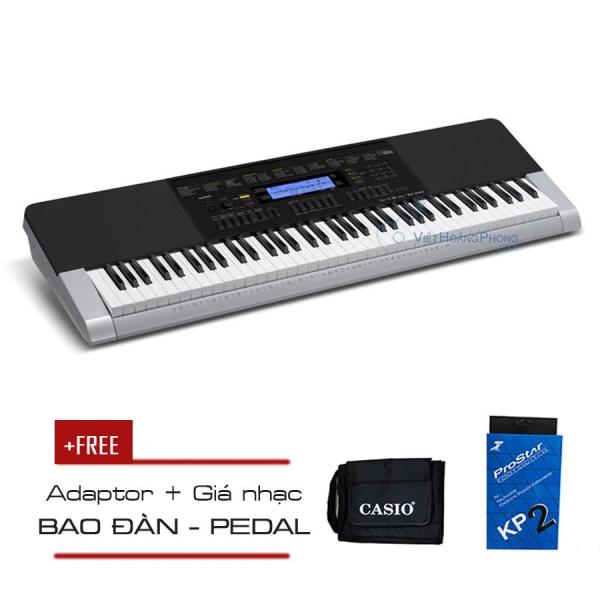 Đàn Organ Casio WK-240 có 76 phím + Bao + Pedal ( WK240 ) - HappyLive Shop