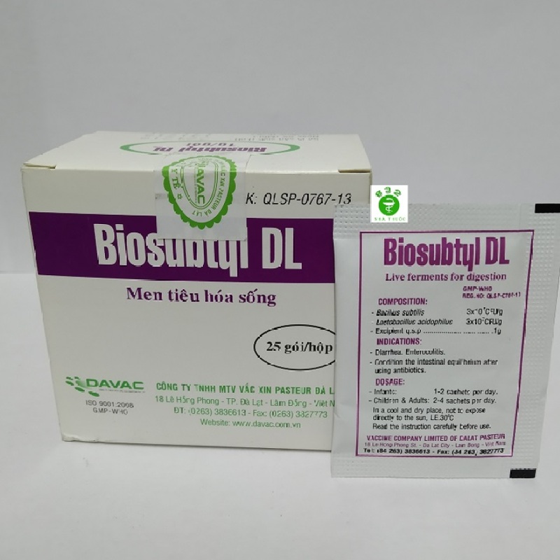 Biosubtyl DL - Men vi sinh bổ sung lợi khuẩn đường ruột nhập khẩu