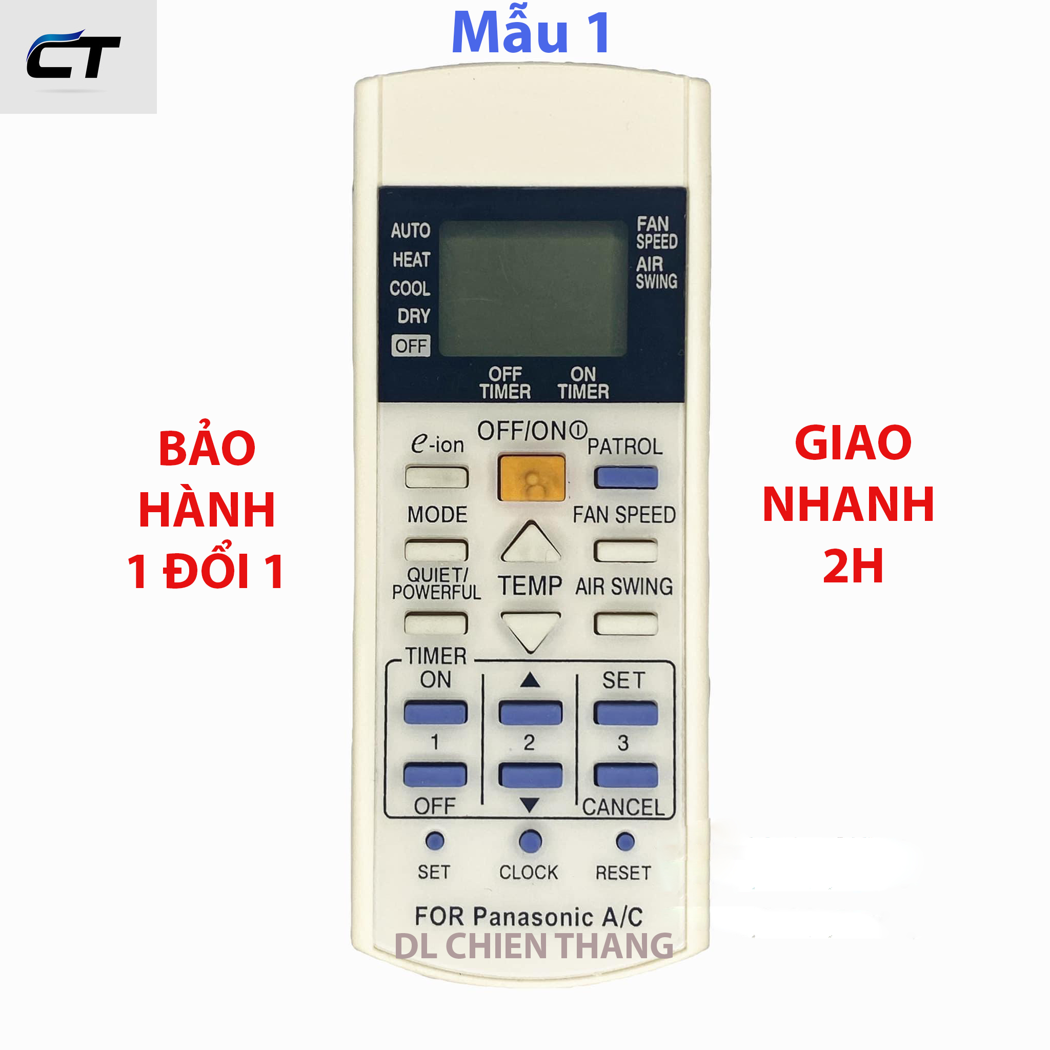 Remote dành cho máy lạnh Panasonic chọn mẫu