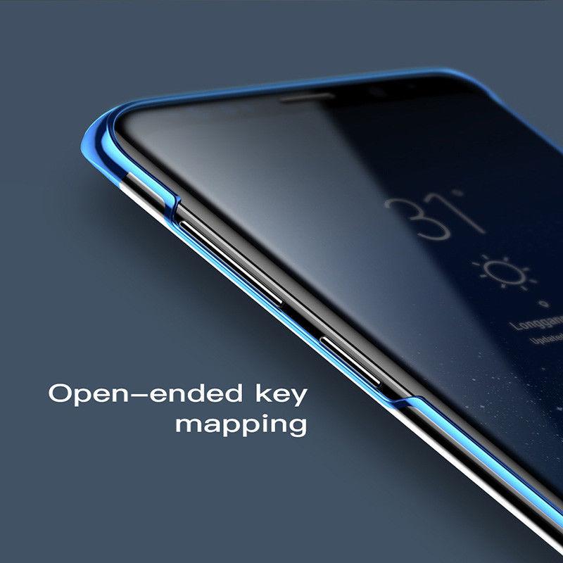 Ốp Lưng Viền Màu Baseus Luxury Glitter Cho Máy Samsung Galaxy S9