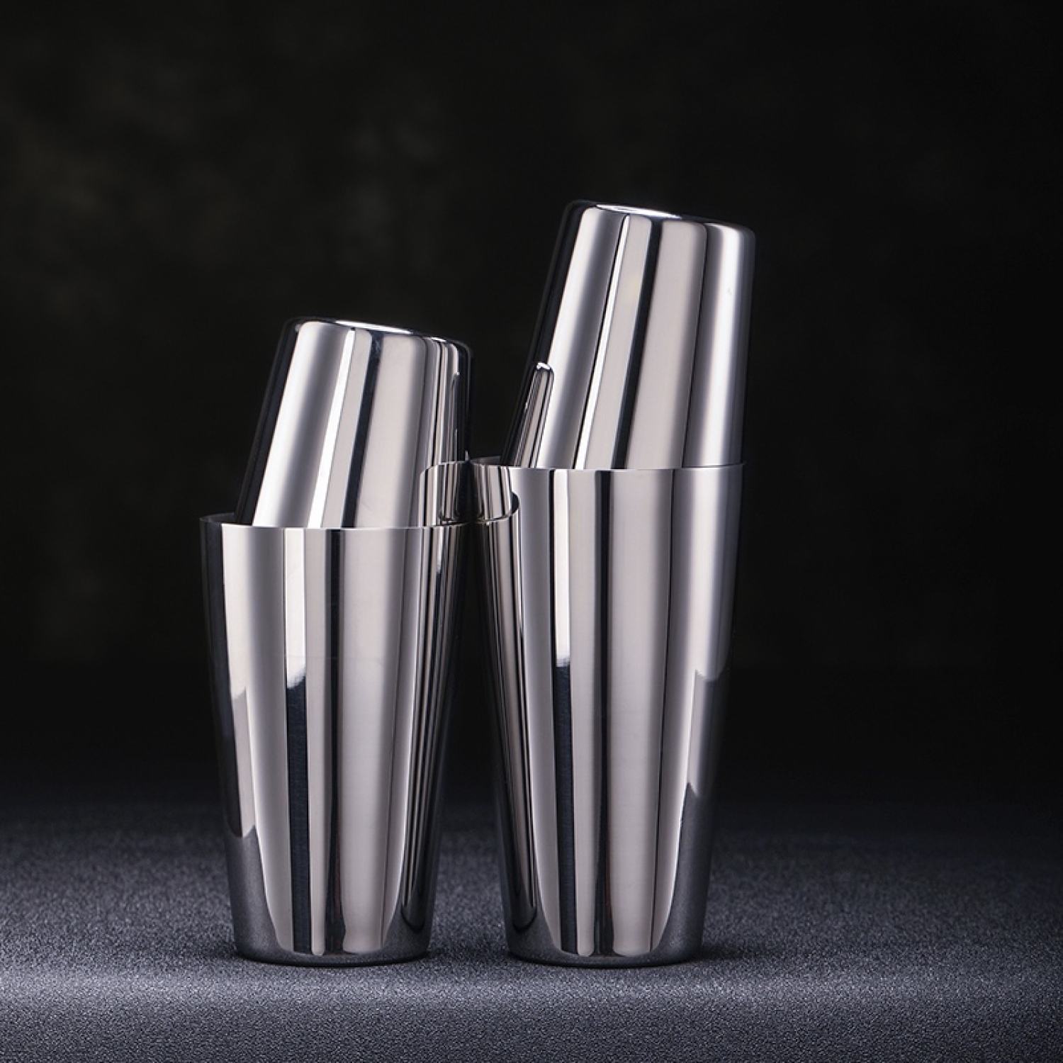 Japan Style Boston Shaker - Dụng cụ bartender - Shaker 2 Mảnh Đáy Liền