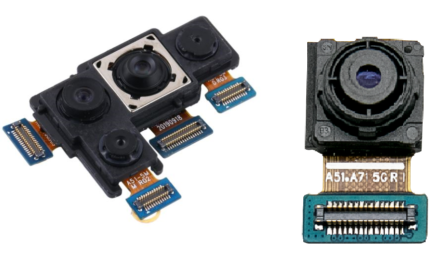 Camera trước, camera sau Samsung A51 / A515F hàng zin bóc máy