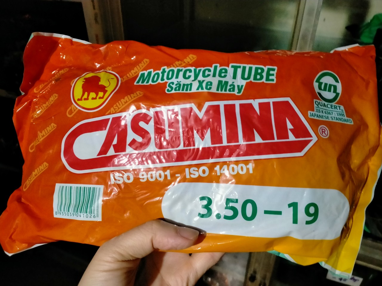 RUỘT (SĂM) XE MÁY CASUMINA 350-19