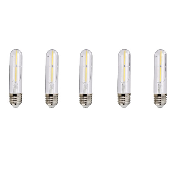 Bộ 5 bóng đèn led edison t125 4w đui e27.