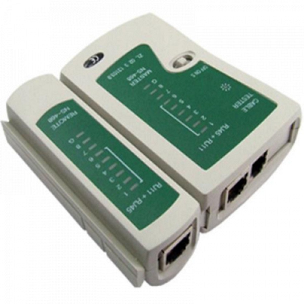 Hộp test mạng đa năng RJ11/45 kiểm tra bấm mạng (tặng kèm pin 9v )
