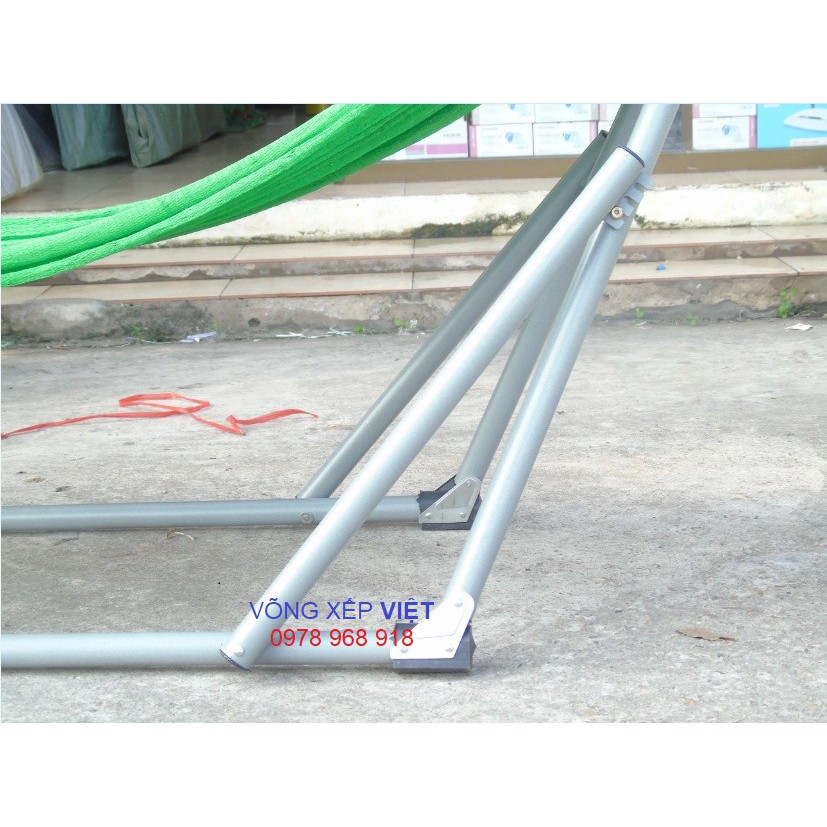 Võng xếp sơn tĩnh điện người lớn phi 32+Lưới( Ảnh thật)