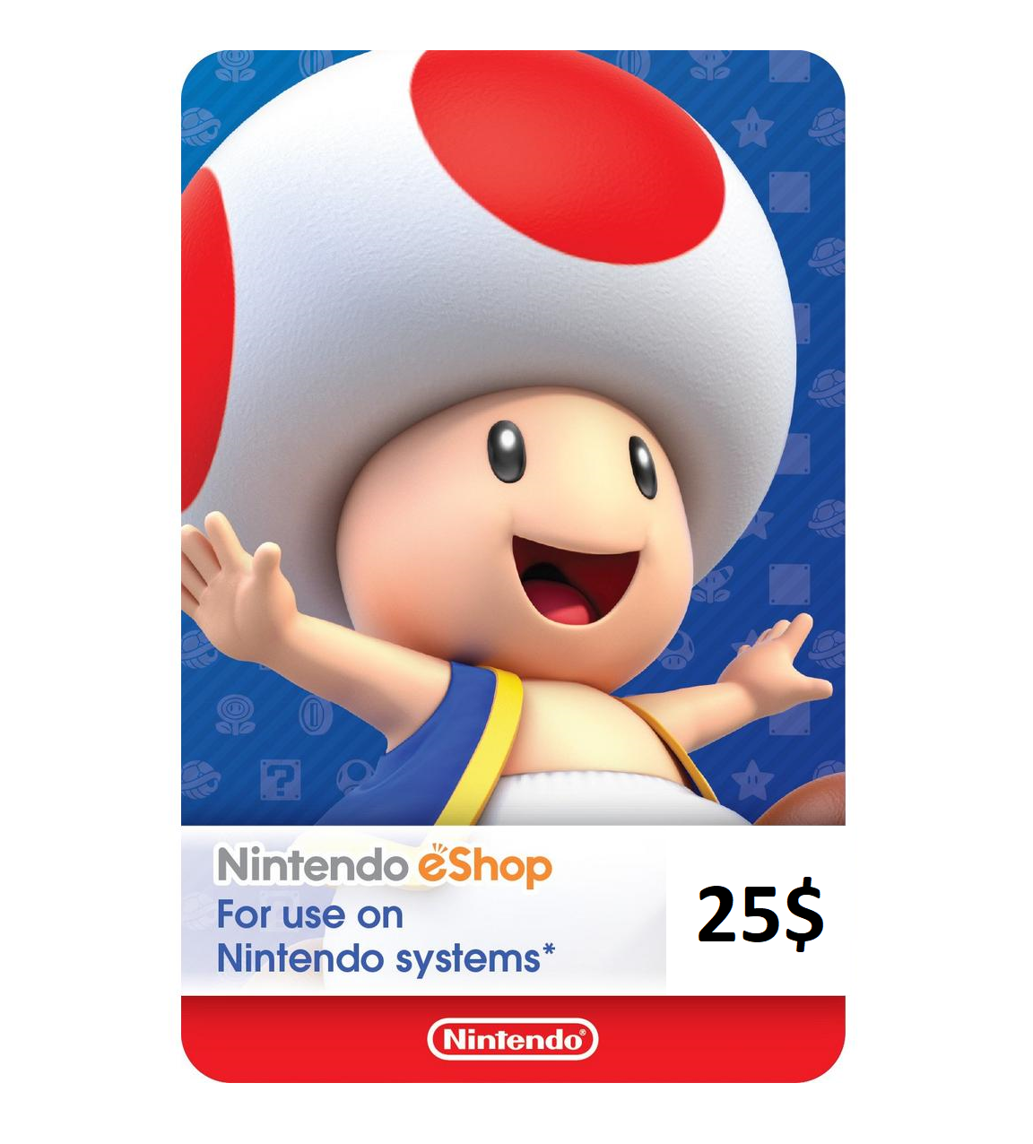 Thẻ Eshop Gift Card hệ Us Code Eshop Nintendo