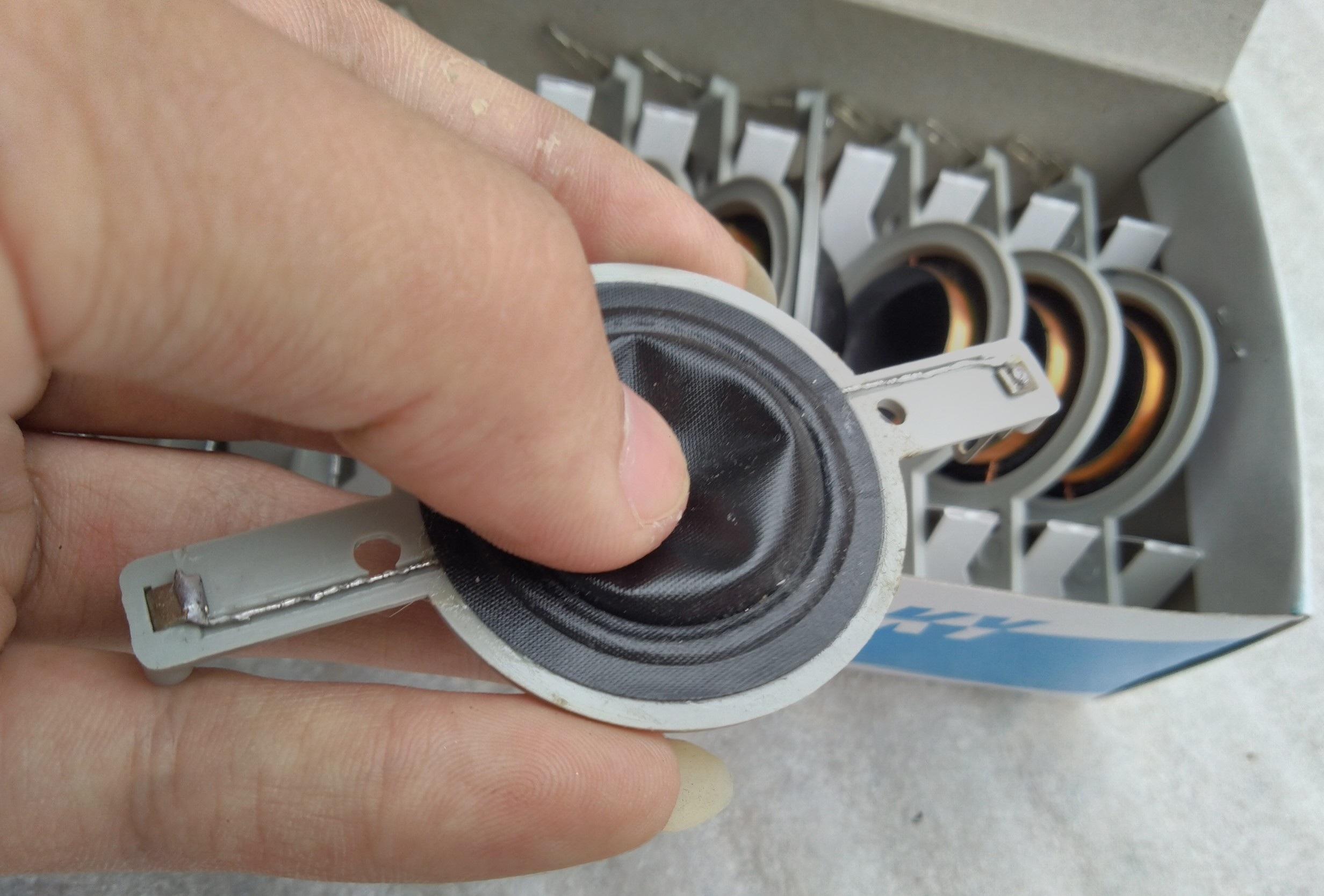 COIL LOA TREBLE 25MM MÀNG LỤA MÀU ĐEN - HỘP 10 CÁI