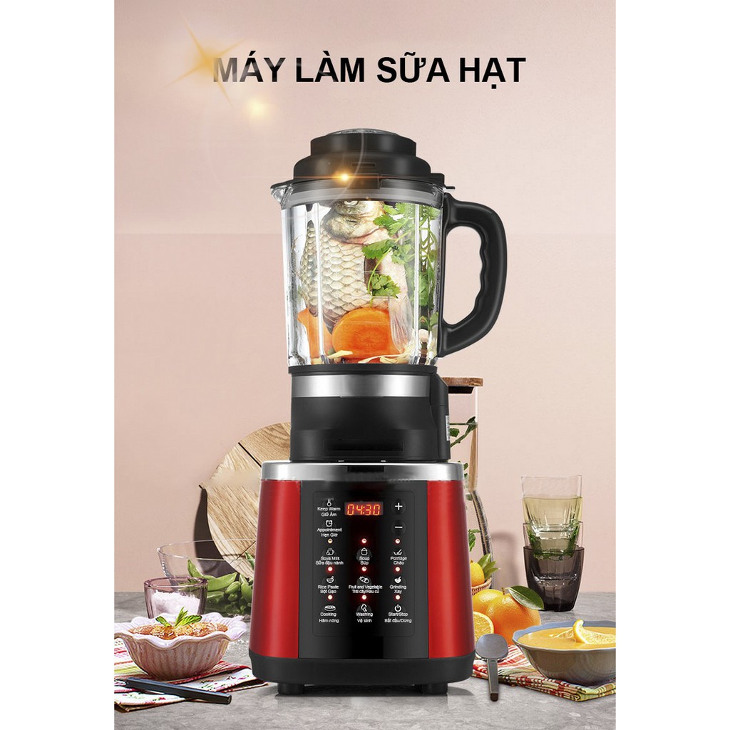 Máy Làm Sữa Hạt Đa Chức Năng Mishio Mk160