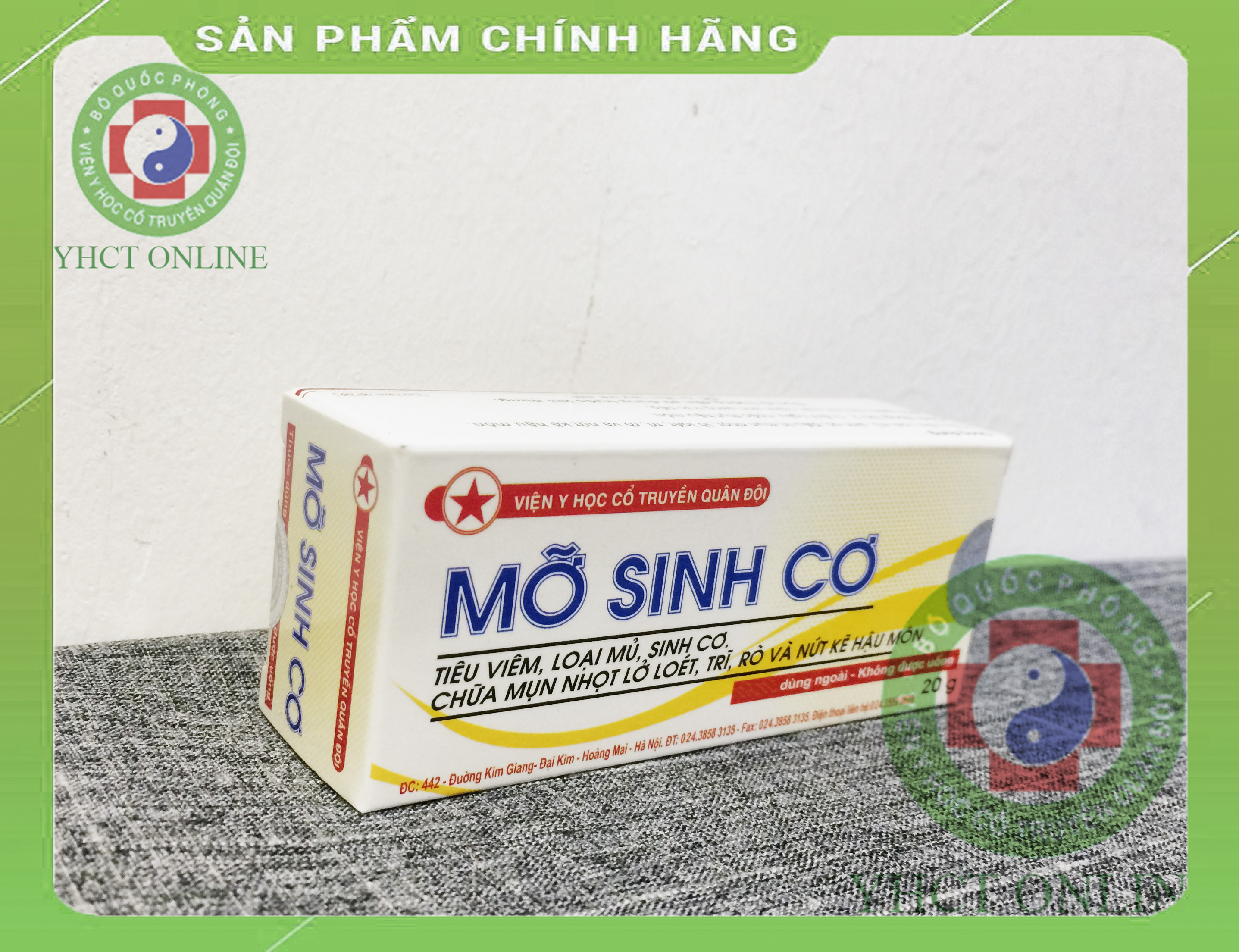 Mỡ bôi trĩ- mỡ sinh cơ