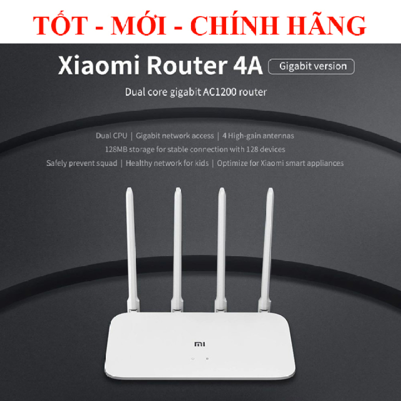 Bảng giá Bộ Phát Wifi Xiaomi AC 1200Mbps Quốc Tế Tiếng Anh BH 24 tháng 1 đổi 1 Mi Router 4A Phong Vũ