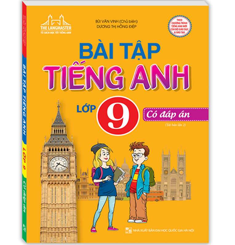 Sách - bài tập tiếng anh lớp 9 - có đáp án