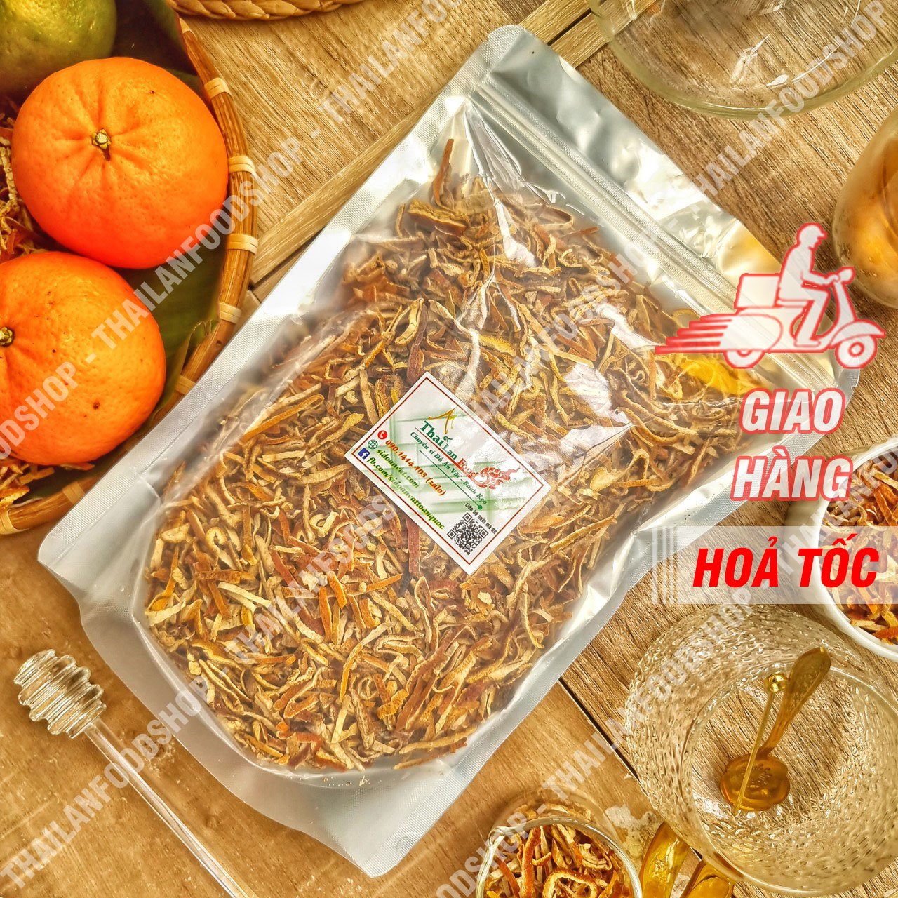 Trần Bì Sấy Khô - Túi 500Gr