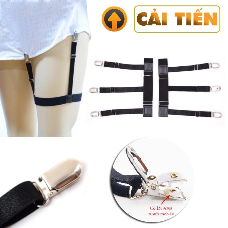 Đai Kẹp Giữ Áo Sơ Mi Thẳng Khi Đóng Thùng Họa Tiết gắn đùi LeGaXi
