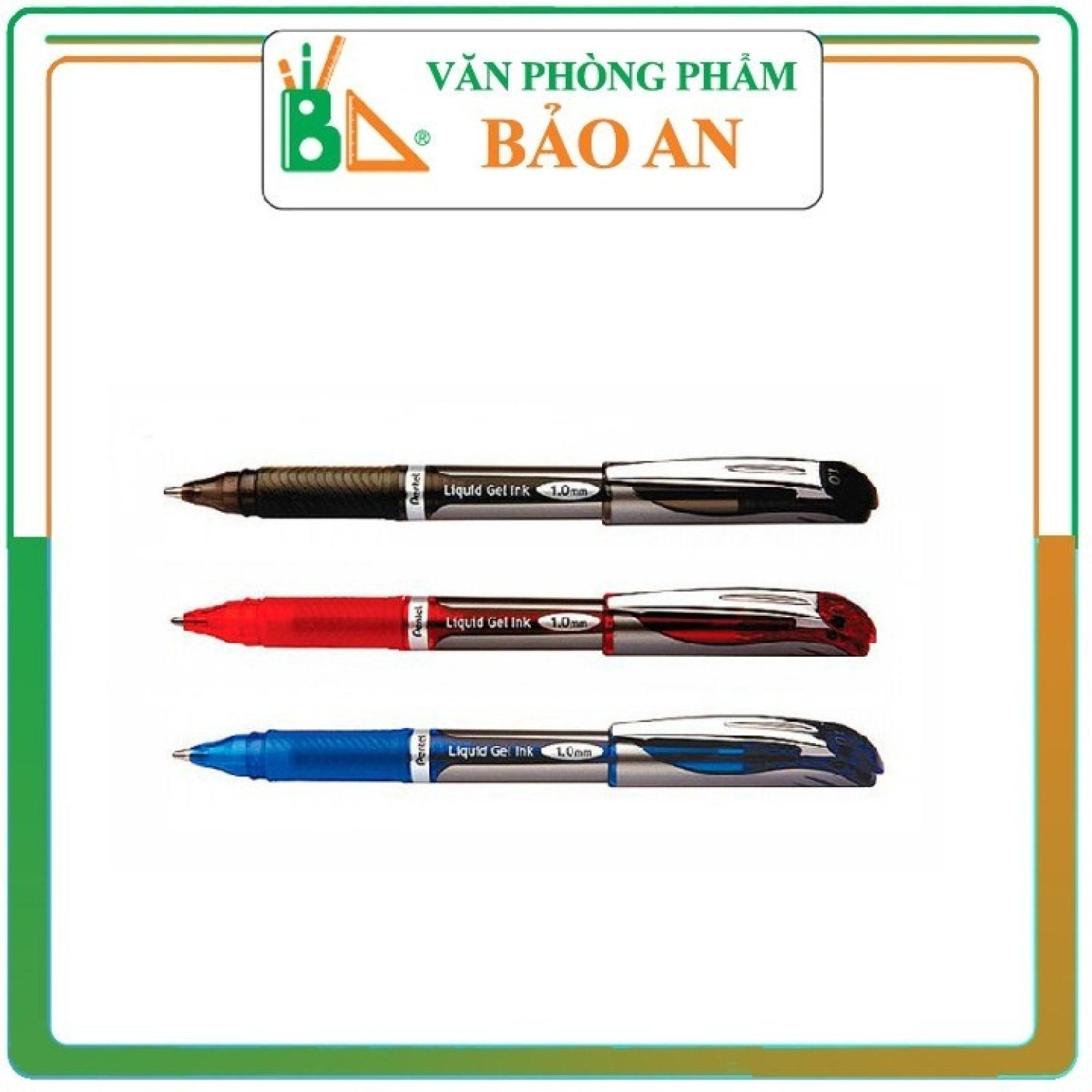 ( Combo 2 chiếc) Bút ký pentel BL60 ngòi 1.0.Bút dùng để ký hoặc viết  .Hàng nhật chính hãng