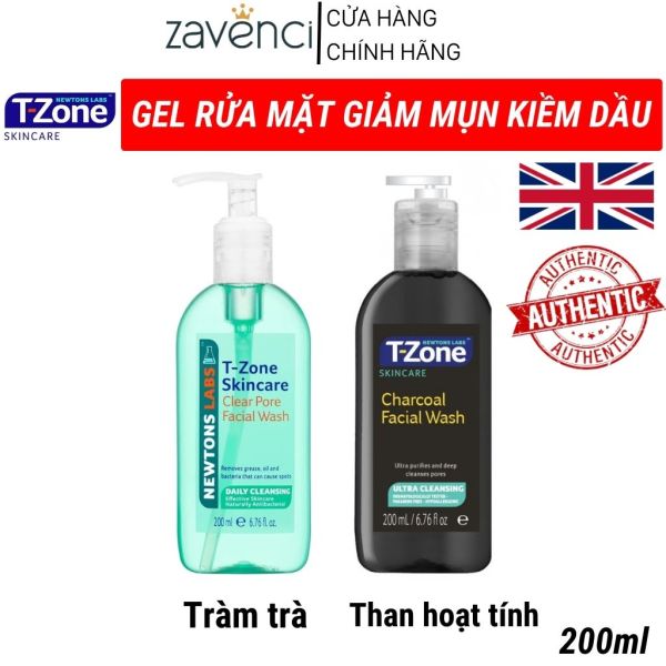 Sửa Rửa Mặt T-ZONE Sữa rửa mặt tinh chất trà tràm Clear Pore Facial Wash Daily Cleansing Làm Sạch Da Giảm Mụn zavenci (200ml) cao cấp