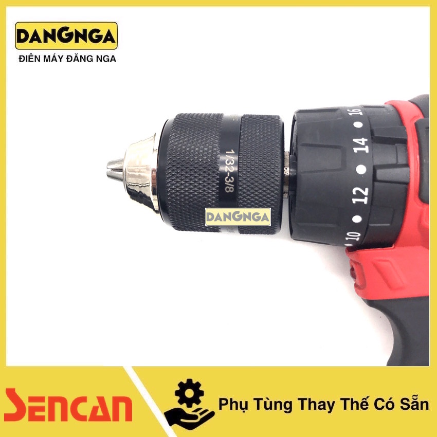 Máy Khoan Và Bắn Vít Dùng Pin Sencan D521001