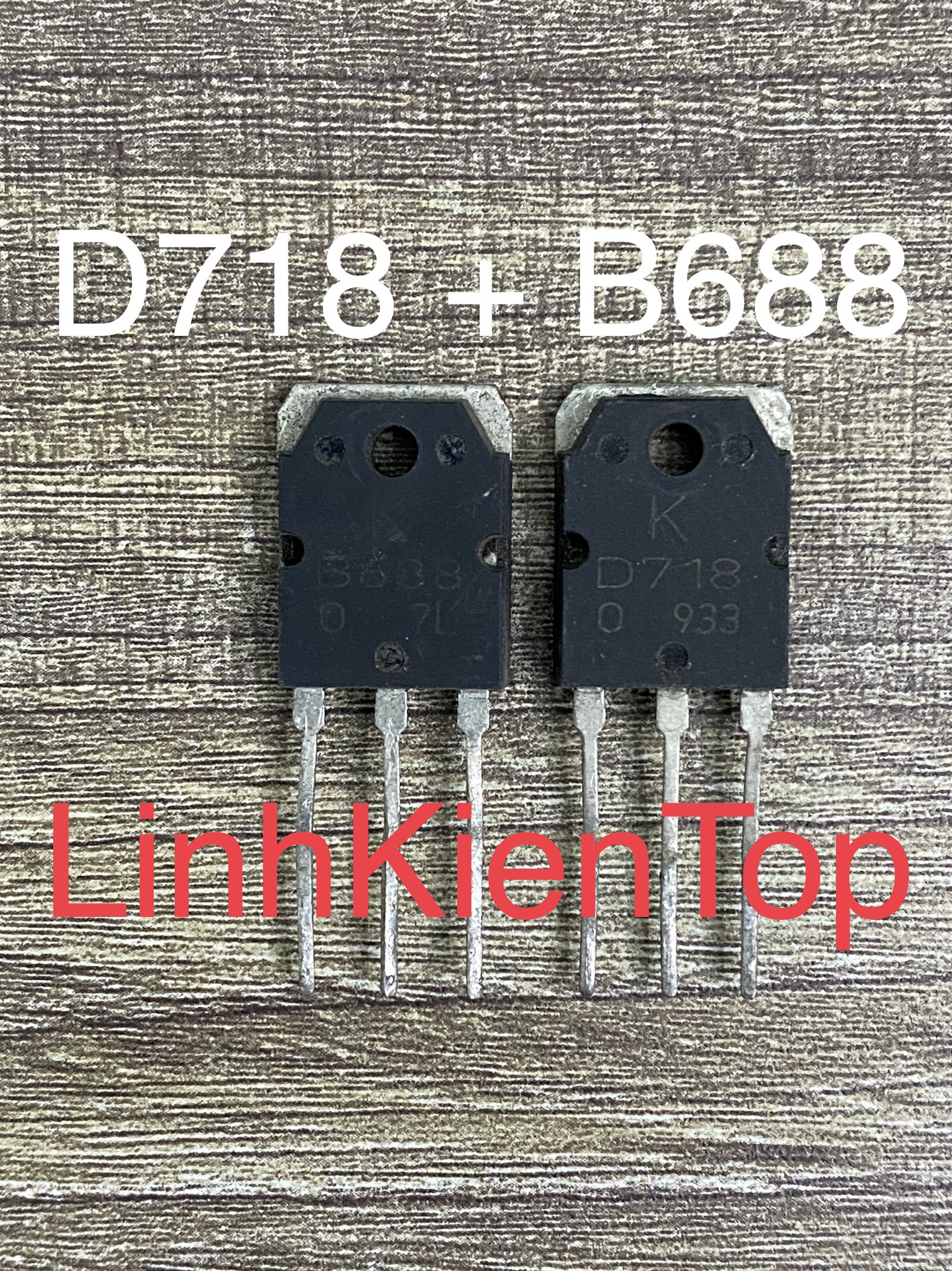 Cặp d718 và b688 tháo máy chân zin