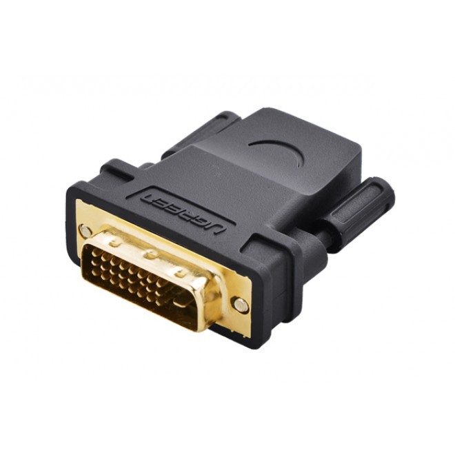 Đầu Chuyển Đổi Dvi 24+1 Sang Hdmi Âm Ugreen 20124