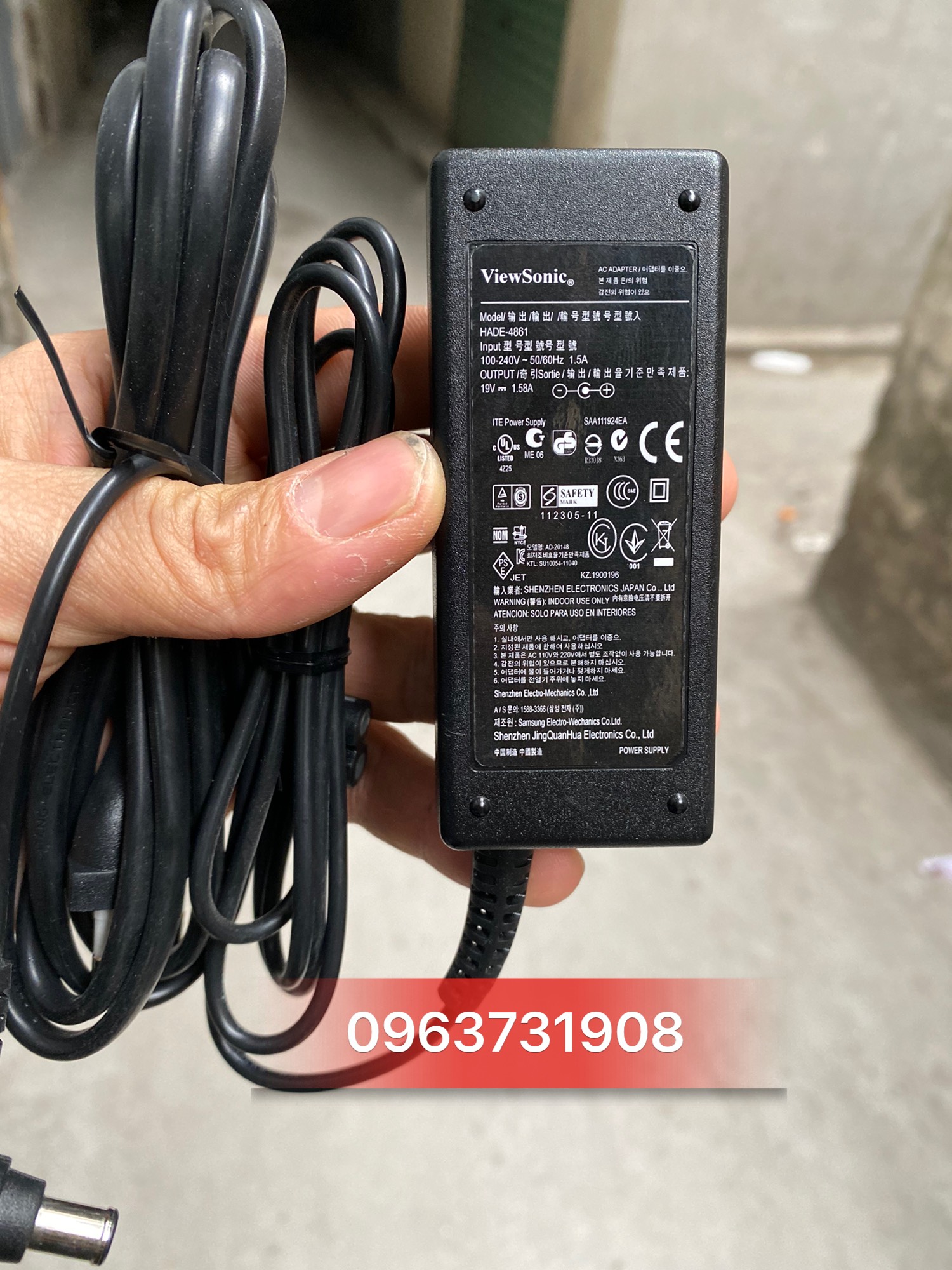 Cục nguồn màn hình ViewSonic hàng cao cấp