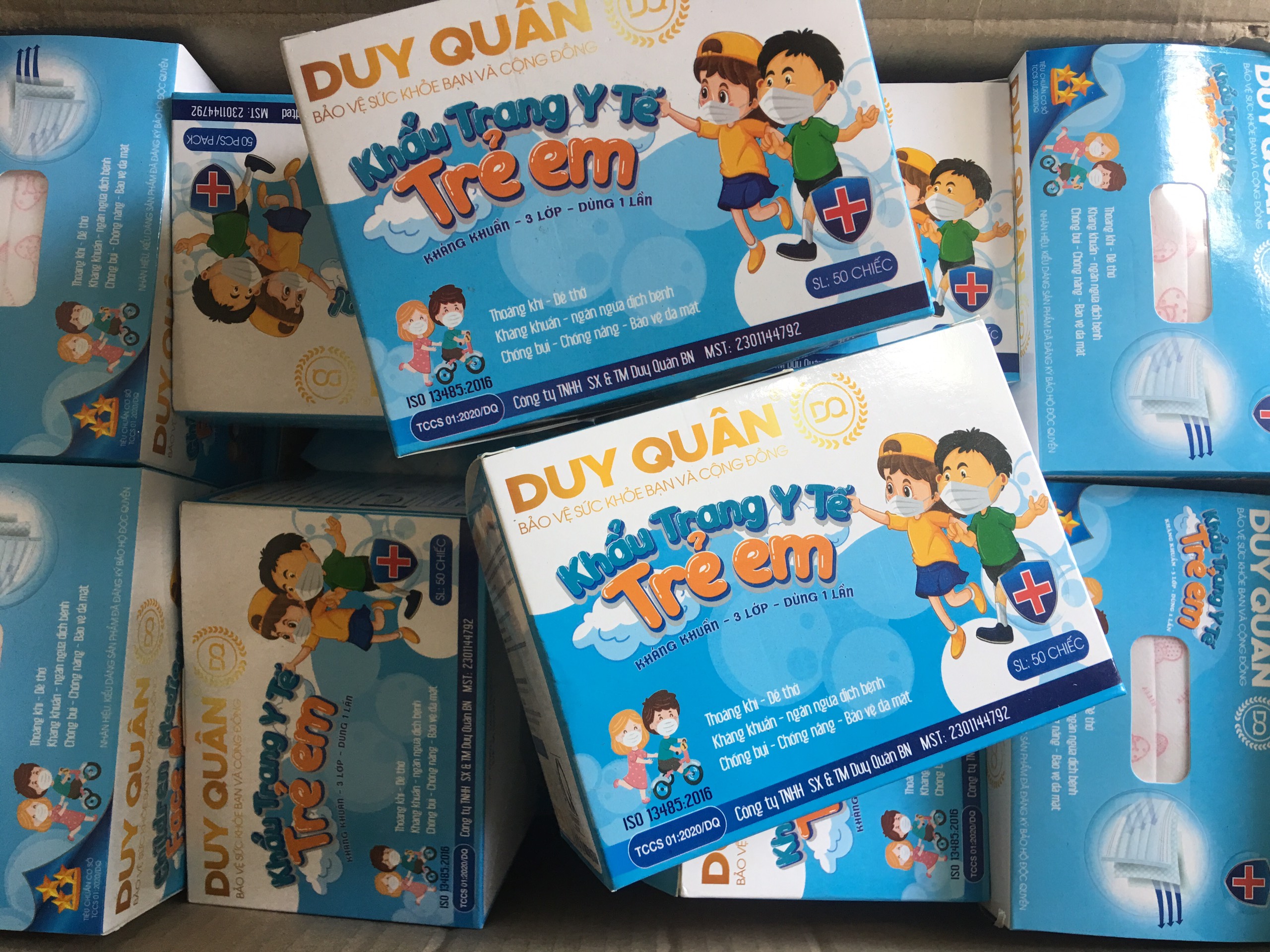 Khẩu Trang Y Tế Trẻ Em - Duy Quân