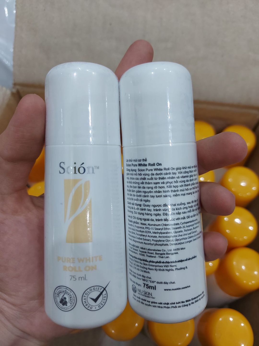 Lăn Khử Mùi Scion Dưỡng Trắng, Mờ Thâm
