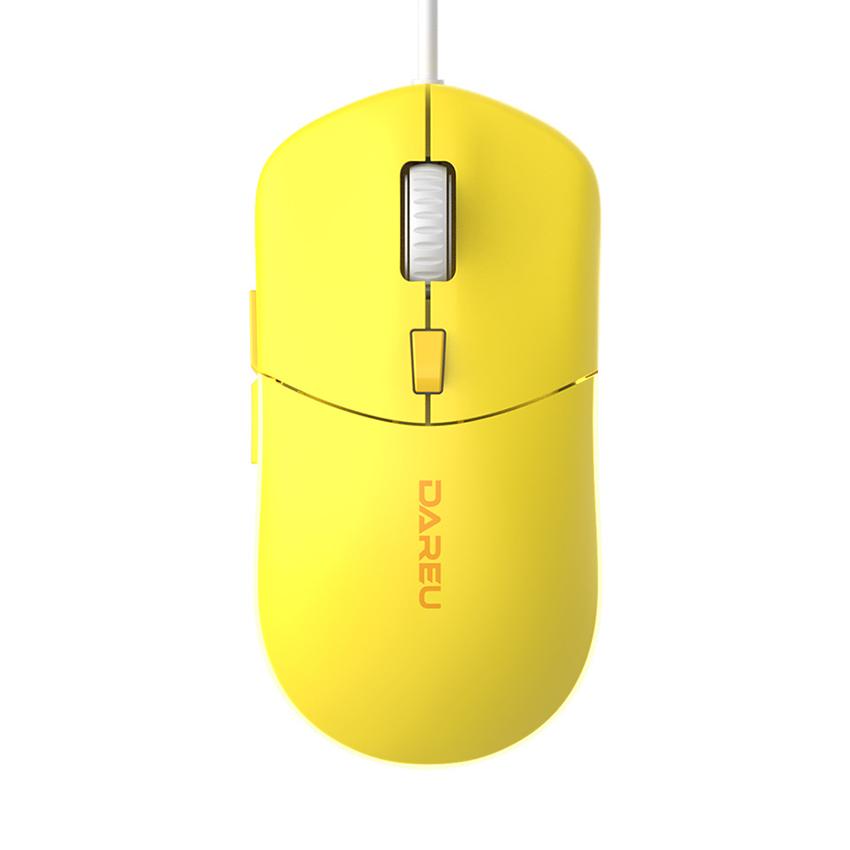 Chuột gaming dareu lm121 black | rgb | silent click | dpi 6400 - chính hãng