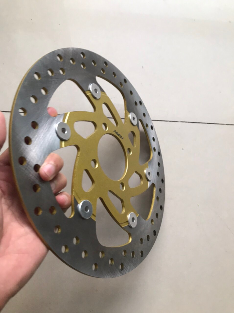 Đĩa Kozi Yaz và pát nhôm cnc 245mm 260mm exciter 150 heo zin ráp zin không chế cháo sản phẩm chính hãng