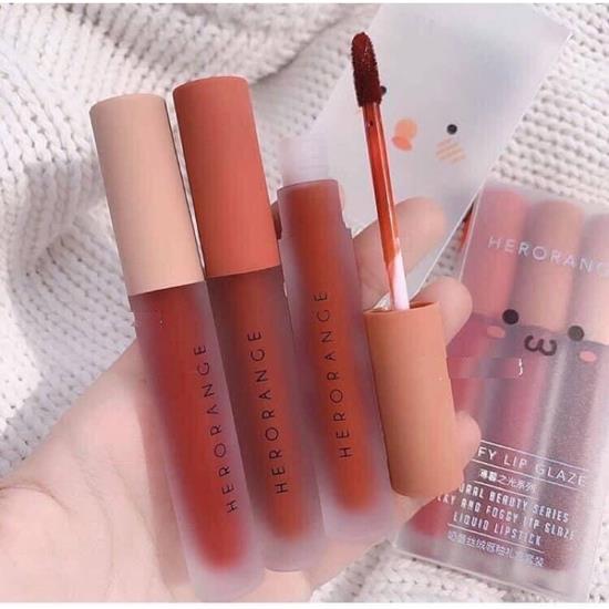 [CHUYÊN SỈ ] Set Son Lì Herorange