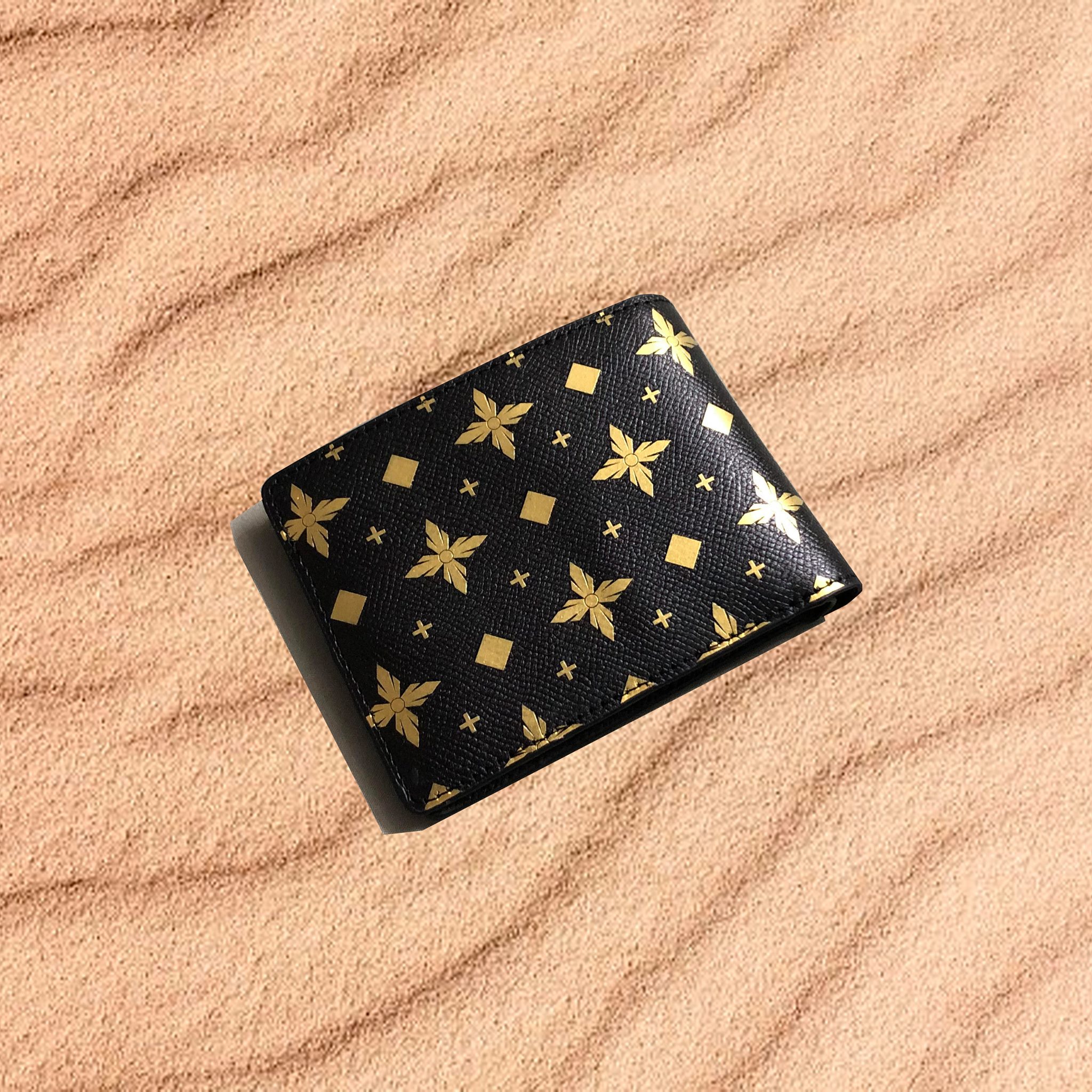 Ví Black LDV Monogram Short Wallet
