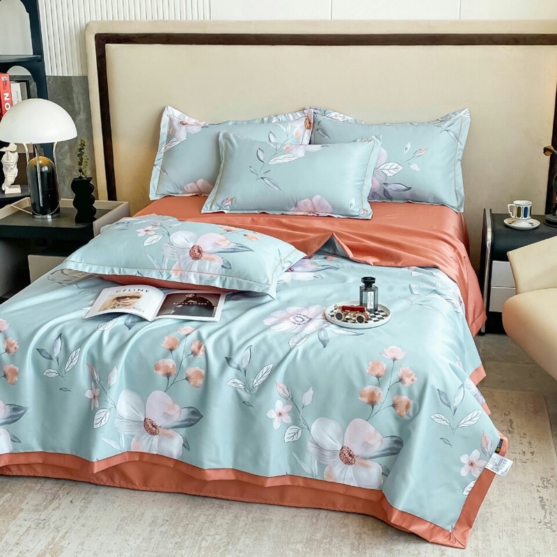 [FREESHIP MAX] Chăn Hè Lụa Thái Tencel SamBedding Chăn Mền Lụa Mát Lạnh Tự Nhiên Hàng Nhập Khẩu [Chăn Ga Bốn Mùa Sam Tor]
