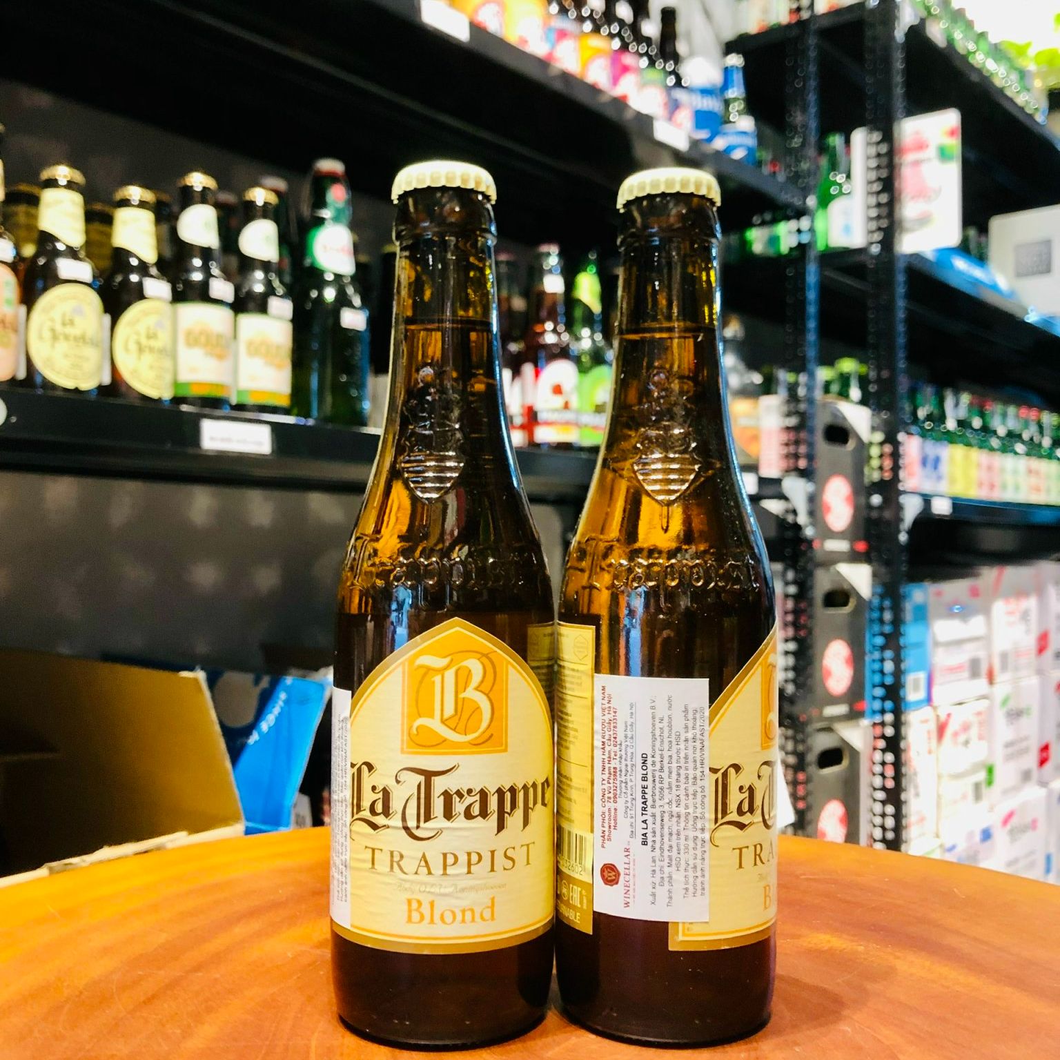 Bia nhập Hà Lan La Trappe chai 330ml