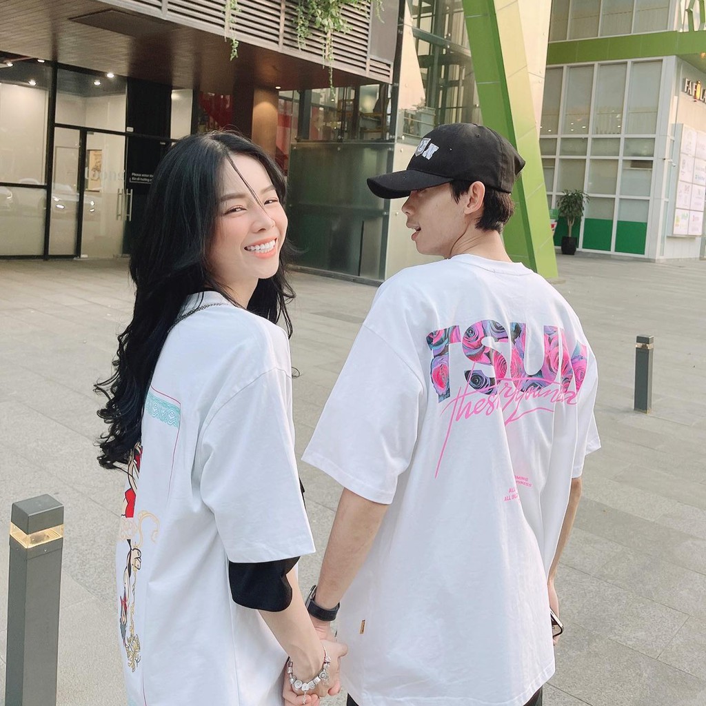 Áo thun TSUN Flower Tee - Trắng - Unisex