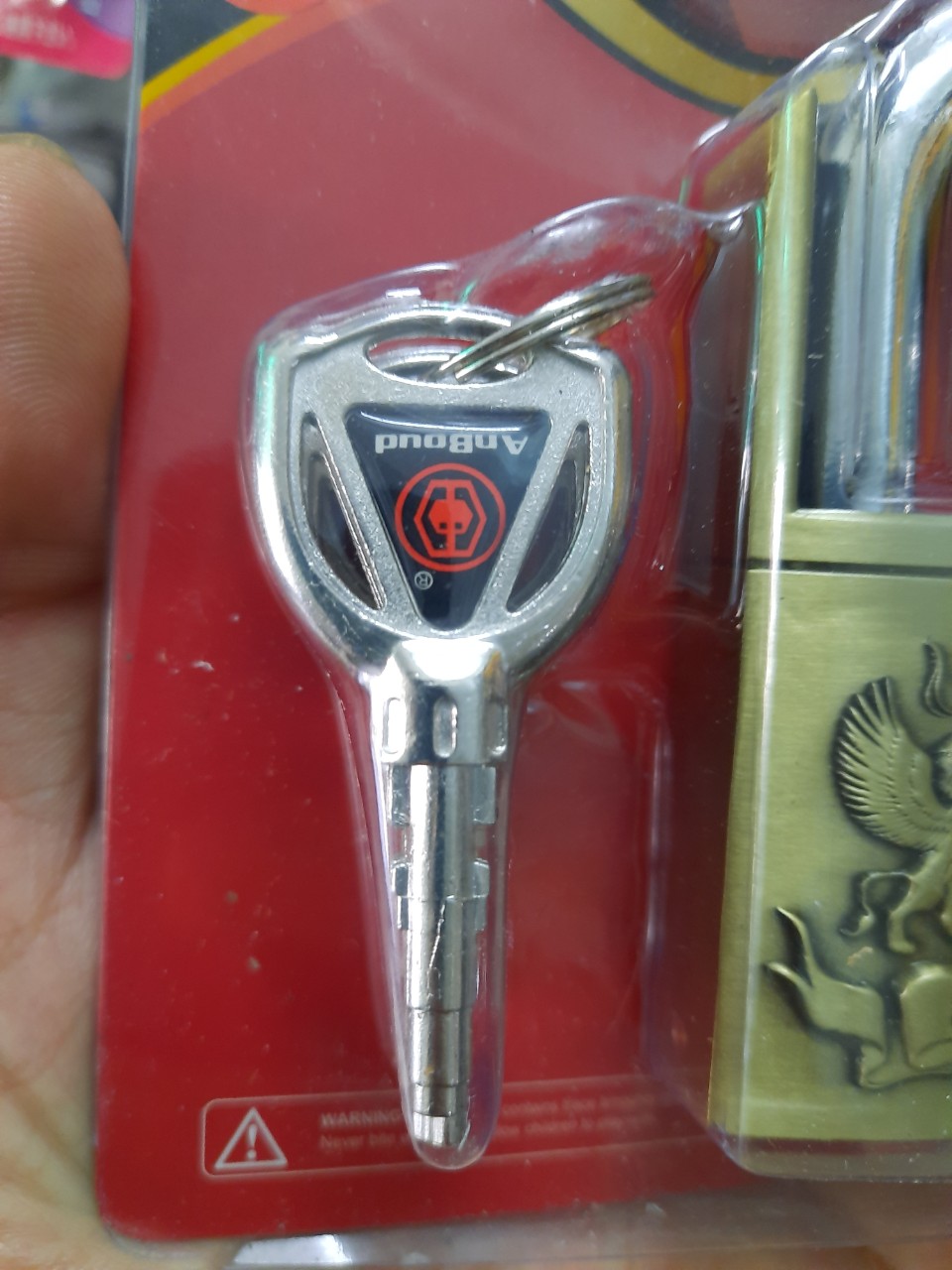 Anti-Cut Padlock Lock