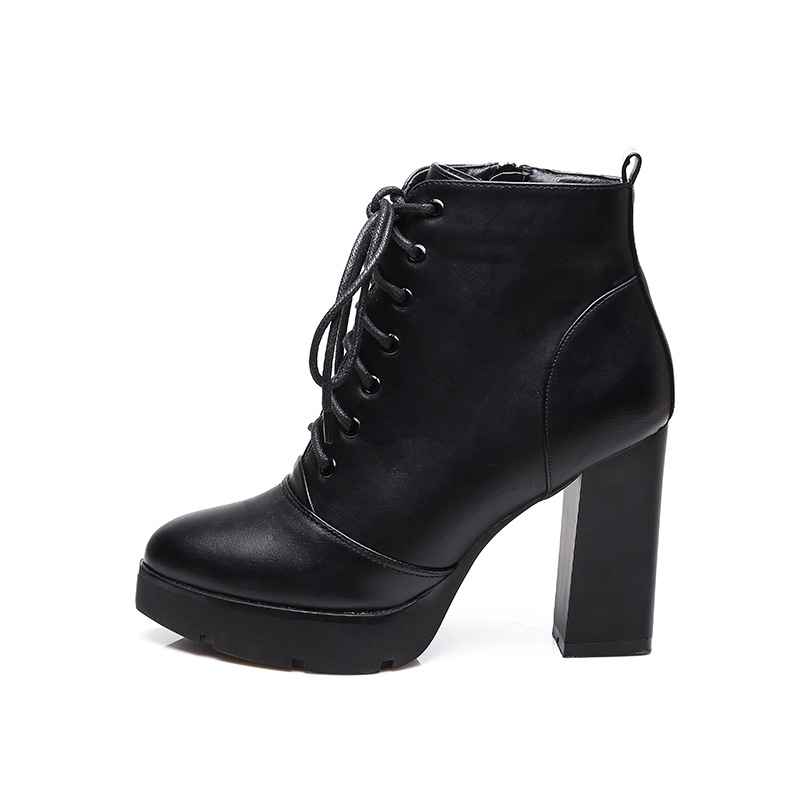 Boot cột dây cao gót 10cm SÀNH ĐIỆU GBN05- có size 40