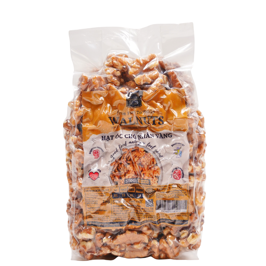 Golden Walnuts, Imported from the Usa - Fresh / Roasted Walnuts, Shelled Walnuts - Snacks, Making Nut Milk, Making Cakes - Walnut the Nuts Valley