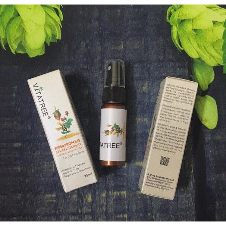 Xịt Keo Ong Vitatree của Úc 25ml