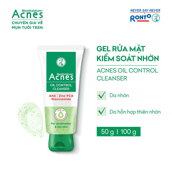 Sữa rửa mặt Acnes 100g- đủ mẫu
