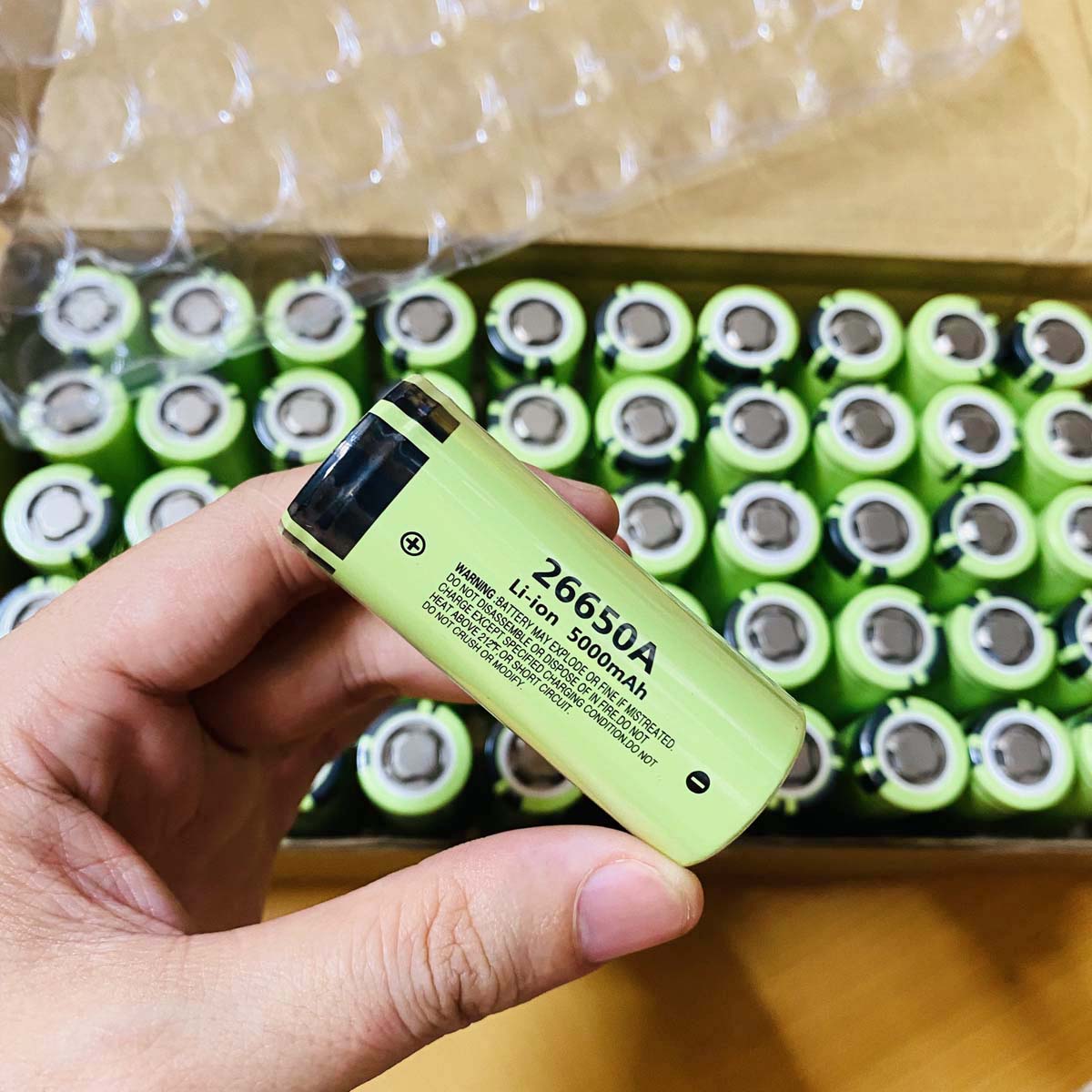 Pin Cell 26650 Li-ion 5000mAh xả cao 30A